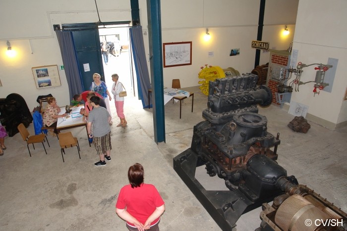 Bild: Ziel des Tagesausfahrt war das Industriedenkmal in Zschornewitz. Die Curbici-Teilnehmer besuchten hier das Museum des einstigen und weltweit größten Kohlekraftwerks.