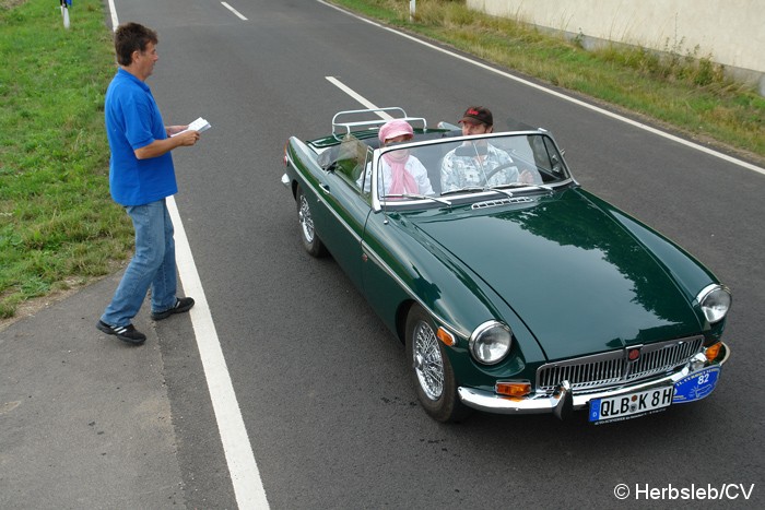 Bild: Zieleinfahrt in Mößlitz.