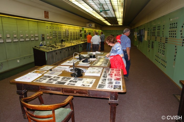 Bild: Ziel des Tagesausfahrt war das Industriedenkmal in Zschornewitz. Die Curbici-Teilnehmer besuchten hier das Museum des einstigen und weltweit größten Kohlekraftwerks.