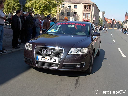 Bild: Safty-Car vom Hauptsponsor Autohaus König&Partner, welches stets vor den Rennfahrzeugen fuhr.