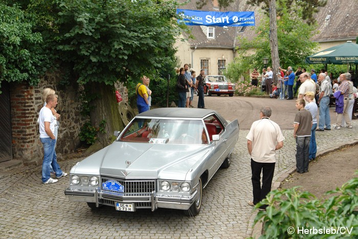 Bild: Am Samstag-Mittag begann die Ausfahrt zum Hallorenmuseum in Halle. Unterwegs mussten Kontrollpunkte angesteuert werden.